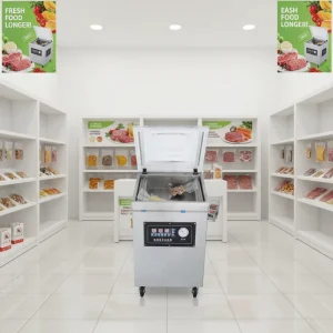 LITENG DZ 360 Single Chamber Vacuum Sealer Machine Food Packager for Small Business and Home Use Vacuum Packing Machine for Nuts
