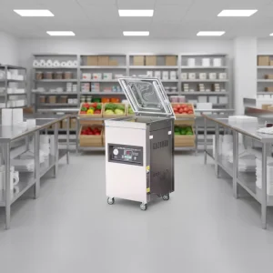 LITENG DZ 400 2E Deepen Vacuum Sealer Machine Stainless Steel Chamber for Food Packaging and Sealing Vacuum Packing Machine