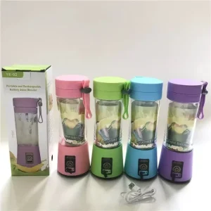 LOVFE Multifunctional Mini Handheld Food Processor Wireless USB Rechargeable Electronic Plastic Orange Juicer