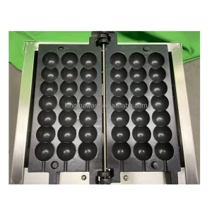 LPG Gas Type 3pcs Takoyaki Octopus Balls Grill Pan Non Stick Ball Shaped Waffle Baker egg Stick Waffle Machine