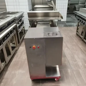 LS-125 High Efficiency Vertical Meat Vegetable Cutting Machine Slicer Grinder 220V 50Hz 1 Year Warranty Made