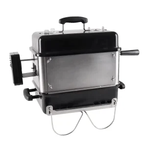 Lamb BBQ Spit Roaster Rotisserie Kit Electric DC3.0V Motor Powder Coated Portable Grill Accessories