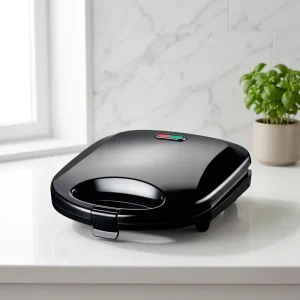 Large 2 Slice Electric Sandwich Maker Household Breakfast Toast Grill Machine