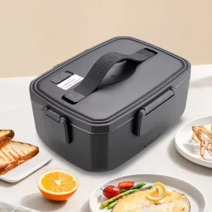 Large Capacity 2.0L Plug in Electric Lunch Box for Car and Home Use Quickly Heats Lunch Box