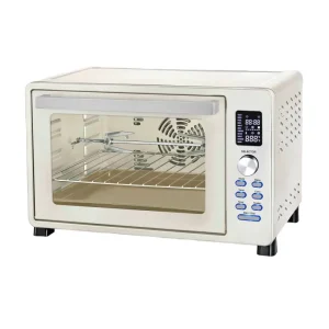 Large Capacity 48L Electric Oven Stainless Steel Rear Air Outlet Oven Baking Air Fryer
