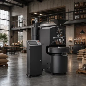 Large Capacity 6kg 10kg 12kg Coffee Roaster Intelligent Control Industrial Roasting Machine for Coffee Processing Plant