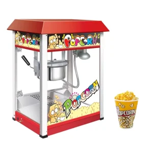 Large Capacity Commercial Counter Top Snack Popcorn Caramel Makers Popcorn Machine