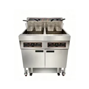 Large Capacity Deep Fryer with Digital Control Panel for Fast Food Restaurants