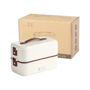 Large Capacity Electric Lunch Box 304 Stainless Steel Electric Lunch Box Food Warmer for Office