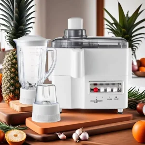 Large Capacity Ice Juice Blender Smoothies Mixer 4 in 1 Food Processor for Hotels and Cafes