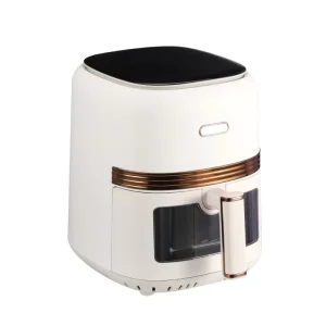 Large Capacity Multi Function Automatic Electric Oven Visual Window Air Fryer Suspended Touch Screen Plastic Household