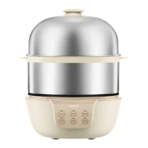 Large Capacity Stainless Steel Electric Egg Boiler Cooker Machine with Timer