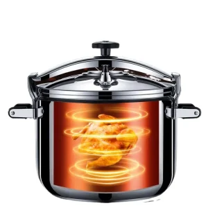 Large Capacity Thickened 201 Stainless Steel Explosion Proof Pressure Cooker Home Kitchen Safe Fast Cooking Rice Cooker