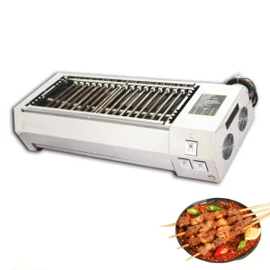 Large Electric Bbq Grill Smokeless Indoor Table Griddle Easily Cleaned Commercial Kitchen Equipment Grade Barbecue Machine