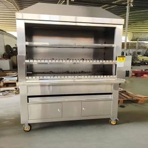 Large Electric/gas/charcoal Rotisserie Multi-functional Brazilian Barbecue Grill Automatic Rotating Vertical Rotisserie
