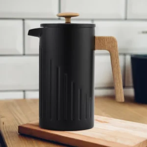 Large French Press Coffee Brewer Pot Double Layer 304 Stainless Steel for Hotel 34oz