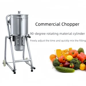 Large Industrial Food Processing Equipment 32L 220V Electric Food Chopper Machine