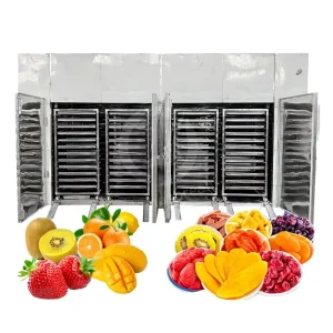 Large Onion Dehydrator for 500 1000kg Whole Machine Shipment PLC Controlled Fruit and Vegetable Drying Machine