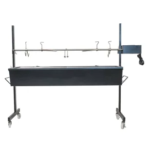 Large Pig Spit Roaster Automatic Rotisserie with Removable Black Lid