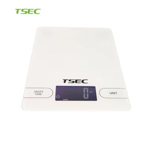 Large Plastic ABS Stainless Steel Platform Electronic Kitchen Scale 1g Precision Easy Clean Waterproof for Home Commercial Use