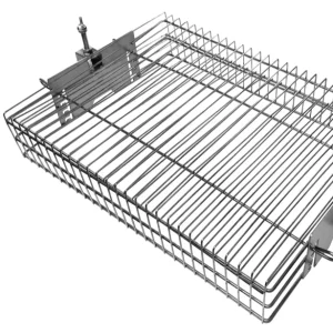 Large Spit Rotisseries Stainless Steel Multi Use Outdoor BBQ Basket