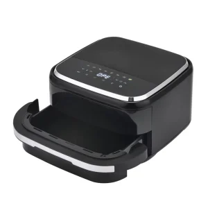 Large Touch Control Screen Visible Window Separate Upper Lower Heat Technology Multi Function Pizza Oven Air Fryer