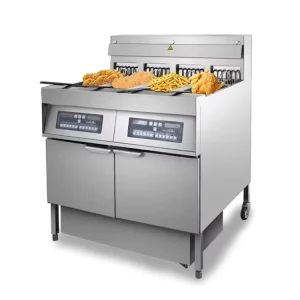 Large Vat 100-lb. Electric Fryer Deep Open Fryers