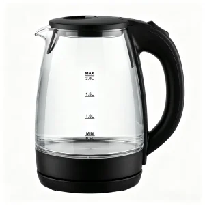 Lass Body Electric Kettle with Mechanical Temperature Control 1500W High Power for Fast Water Boiling at Home