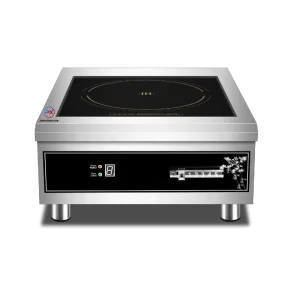 Latest Energy Efficient Electric 6000W Commercial Induction Cooker Hotpot Function Stainless Steel No Open Flame Safe Operation