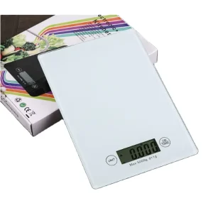 Lcd Platform Stainless Steel 5kg Weight Measuring Electronic Weighing Digital Food Kitchen Scale