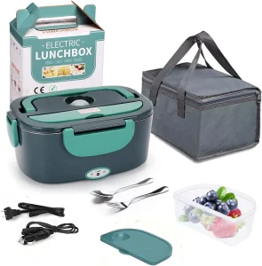Leak Proof 1.5L Removable 304 Stainless Steel Container Warmer Portable Food Container Bento Box Heated Lunch Box