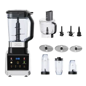 Licuadora 12 in 1 Heavy Duty Automatic Electric Blender Low Noise Stainless Steel 1500W for Commercial Home Use Smoothie Juice