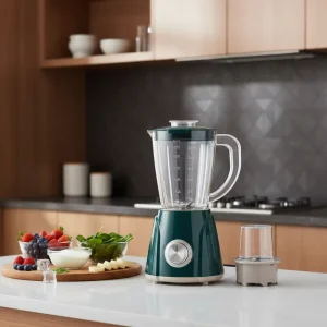 Licuadora Heavy Duty Electric 250W 2 Speed Multi Purpose Blender Stainless Steel Blades Plastic Housing 1 Year Warranty Grinder