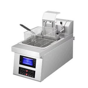 Lifting Deep Fryer Electric with Oil Electric Deep Fryer Cooker Home Commercial Plantain Chips Deep Fryer