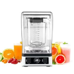 Low Noise Blender Heavy Duty Super Mixer Blender High Speed Types of Blender