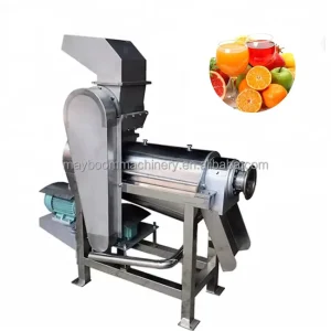 Low Noise Efficient High Speed Stainless Steel 304 Motor Commercial Orange Fruit Juicer Machine High Productivity