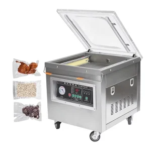 Low Noise High Performance Vacuum Sealer Convex Explosion Proof Lid Porous Heat Dissipation Design Secure Vacuum Packaging