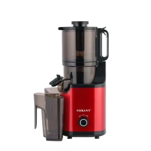 Low Speed Masticating Juicer 2 in 1 DC Motor 500W 145mm Wide Mouth Screw Squeezing Juice Extractor for Fresh Fruit Cafe