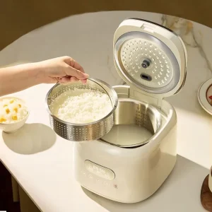 Low Sugar Rice Cooker with Stainless Steel Inner Pot Automatic Keep Warm Preset Digital Electric Rice Cooker