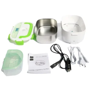 Lunch Box 12 24V 110 220V Food Container Portable Electric Warmer Heater Rice Dinnerware Sets for Home Car Use