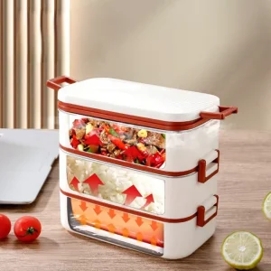 Lunch Box That Heats Without Electricity 304 Stainless Steel Self Heating Box for Outdoor Use