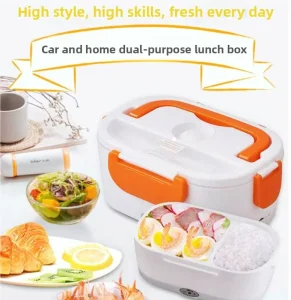 Lunch Eatingfood Core Cordless Electric Lunch Box Rechargeable Heater 220V Factory Compartments Bpa Free Kid Food
