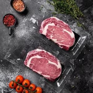 M Size Recyclable Custom Pint Vacuum Sealer Bags Moisture Proof Clear PA+PE Material Heat Seal Packaging for Food