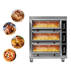 MDK Made in China 3 Deck 6 Trays Cake Bread Bakery Equipment Oven