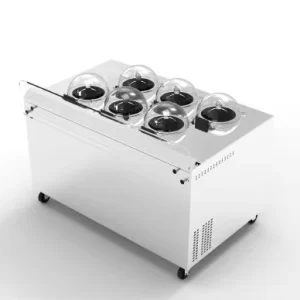 MF6 Commercial Fresh Hard Ice Cream Maker Live Show Machine Fresh Ice Cream Batch Freezer