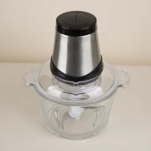 MI06 Electric Pushing Button Grinder 2L Transparent Bowl Baby Fruit Blender Stainless Steel Meat Mixer App Controlled Car
