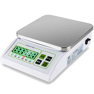 MOSEENER Waterproof Electronic Kitchen Scale USB Rechargeable Food Scale 6KG Battery Digital LCD Display Scale for Kitchen