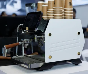 MRC CAFE MASTER S400 Commercial Grade Semi Automatic Espresso Coffee Machine Two Independent Boilers Programmable Professional