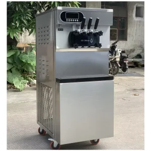 Making Mobile Soft Commercial Ice Cream Machine From China
