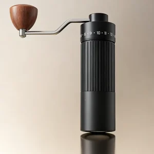 Manual Coffee Grinder 30g Capacity OEM Private Label Aluminum Hand Coffee Mill Stainless Steel Burr Eco Friendly for
